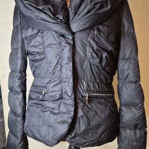bebe Charcoal Puffer Jacket